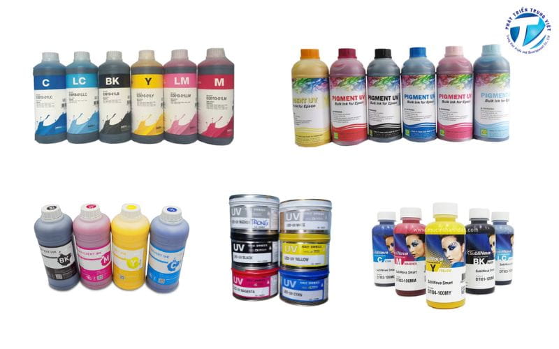 Các loại mực in kỹ thuật số phổ biến hiện nay